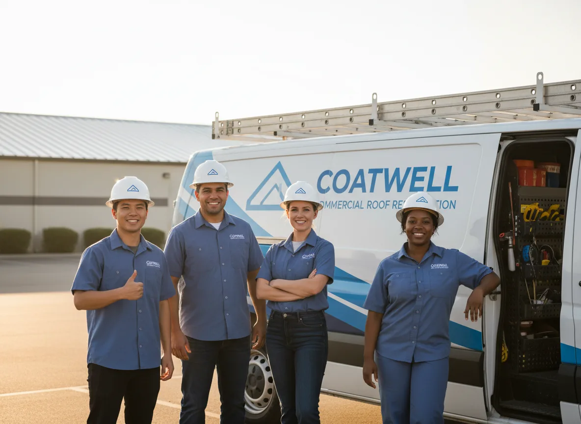 Commercial roof coating company in Stirling, NJ